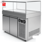 شو کیک فرانسوی نیکروم زیر یخچال شیشه سکوریت